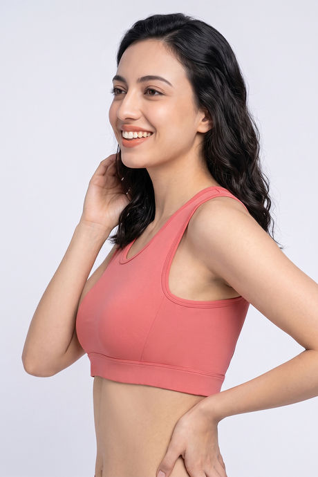 Zelocity Medium Impact Quick Dry Sports Bra - Rose Dawn — image 3